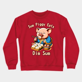 Dim sum pig Crewneck Sweatshirt